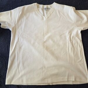 White V-Neck T-Shirt